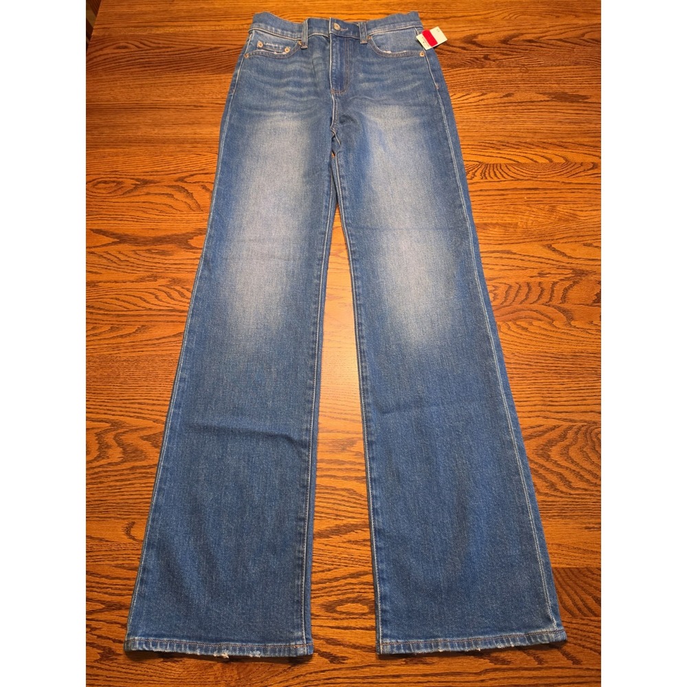 Pistola Evie High Rise Slim Bootcut Jeans Womens 25 Eternity NWT 33" Inseam